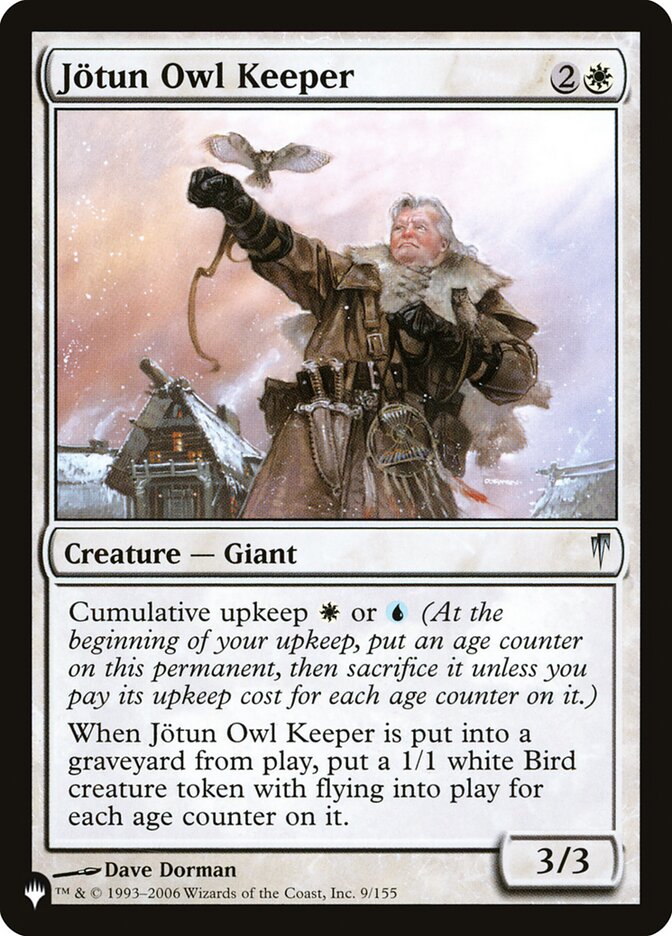 Jötun Owl Keeper — The List CSP-9/5581