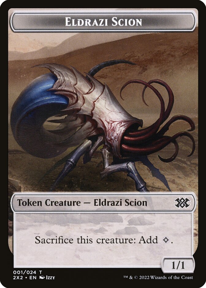 Eldrazi Scion — Double Masters 2022 Tokens 1/24
