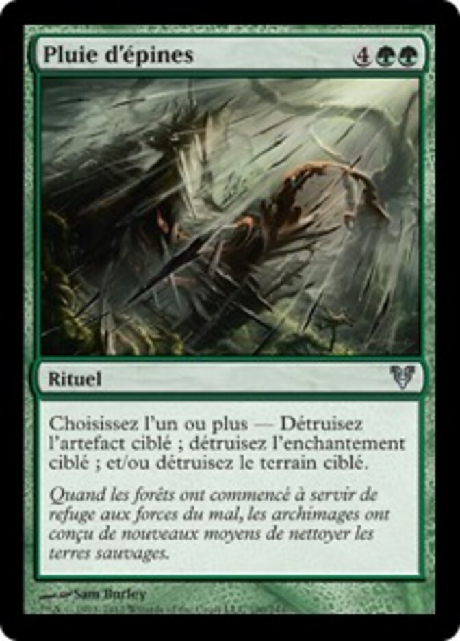 Pluie d'épines — Avacyn Restored 190/244