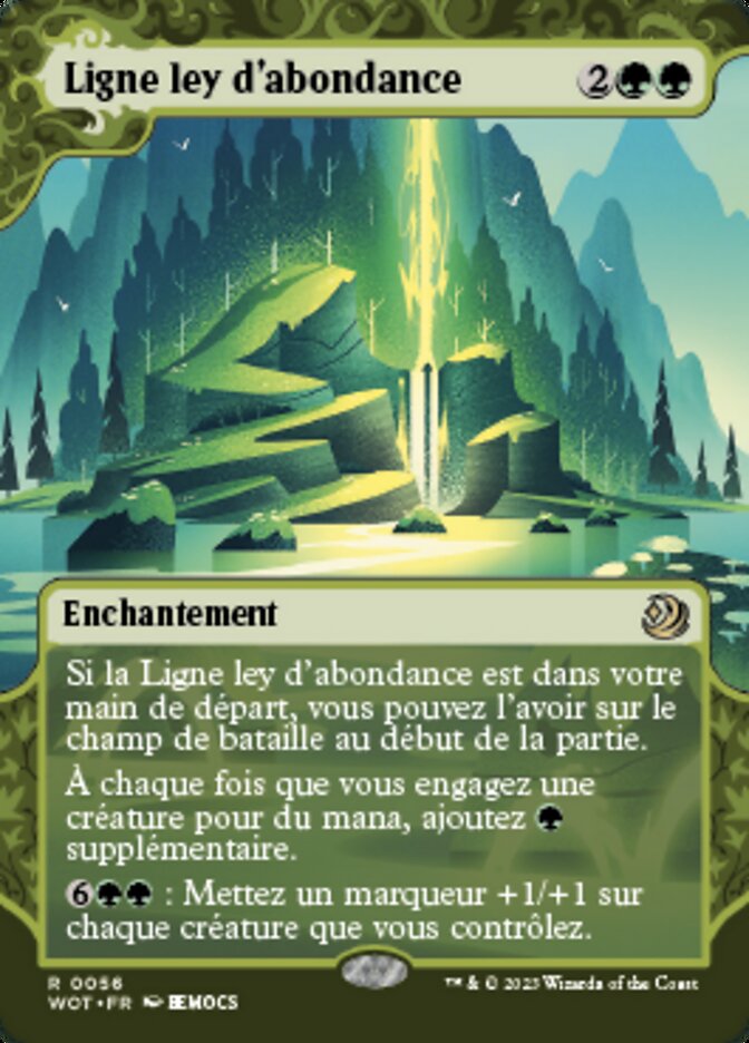Ligne ley d'abondance — Wilds of Eldraine: Enchanting Tales 56/103