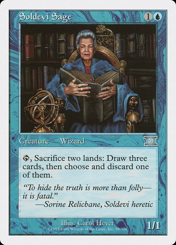 Sage soldevi — Classic Sixth Edition 99/351