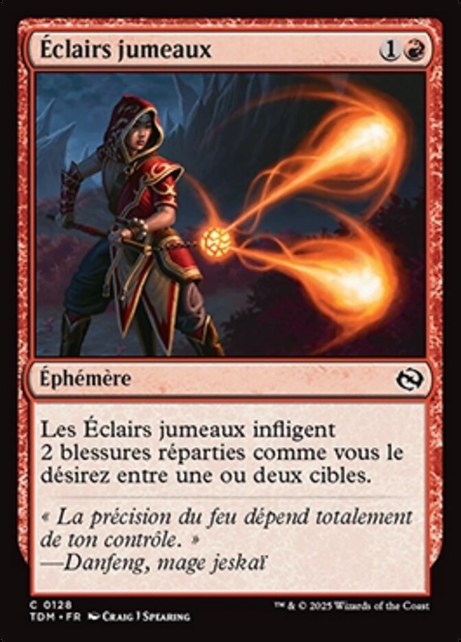 Éclairs jumeaux — Tarkir: Dragonstorm 128/427