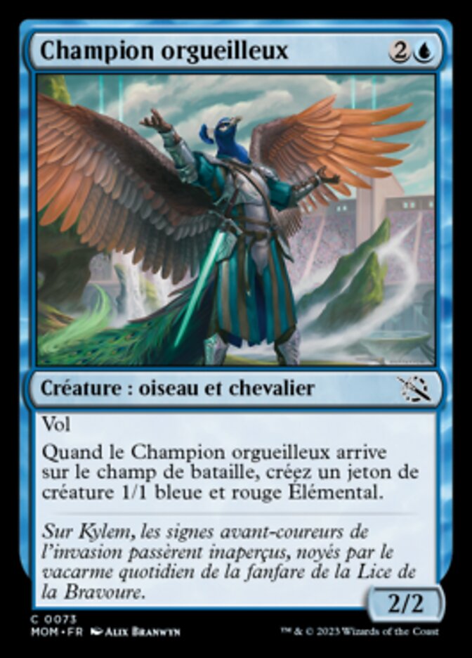 Champion orgueilleux — March of the Machine 73/387