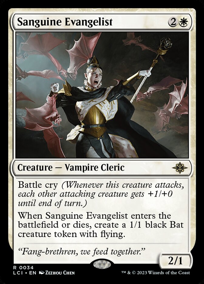 Sanguine Evangelist — The Lost Caverns of Ixalan 34/416