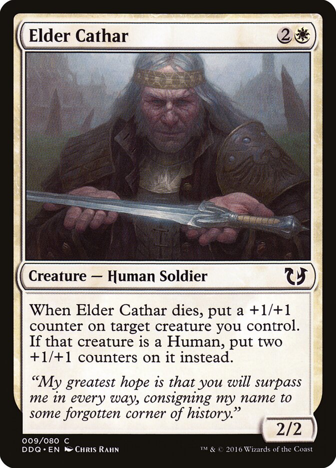 Elder Cathar — Duel Decks: Blessed vs. Cursed 9/80