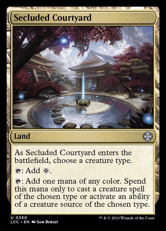 Cour retirée — The Lost Caverns of Ixalan Commander 350/370