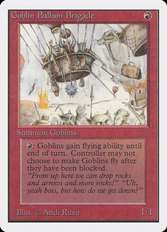 Goblin Balloon Brigade — Unlimited Edition 154/302