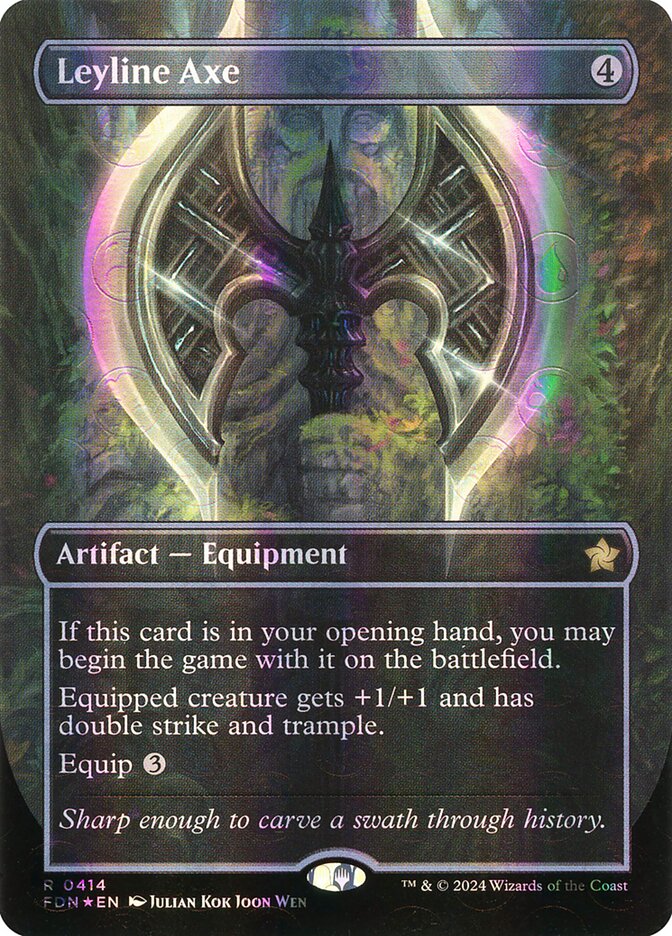 Leyline Axe — Foundations 414/771