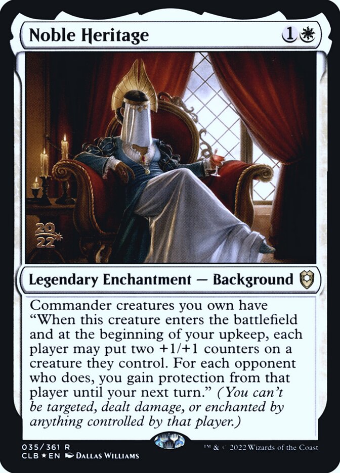 Noble Heritage — Battle for Baldur's Gate Promos 35s/104