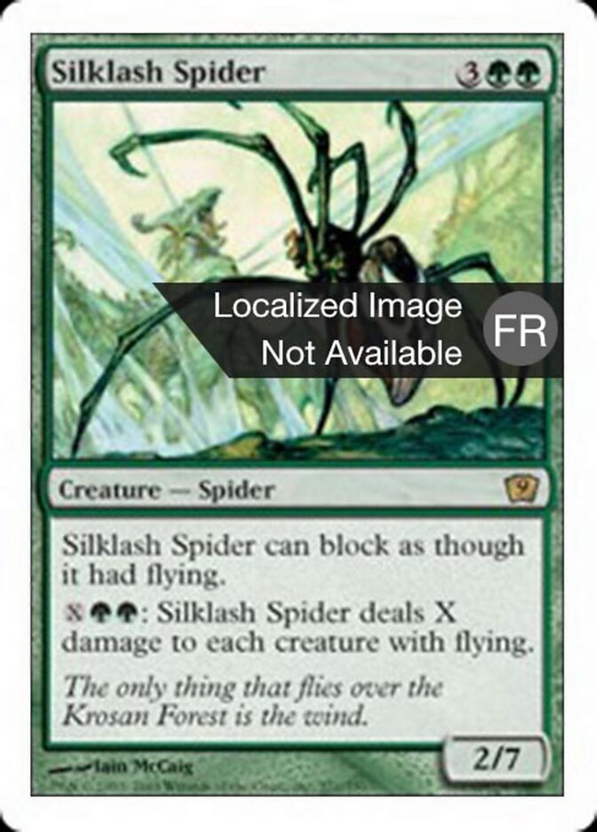 Silklash Spider — Ninth Edition 271/709