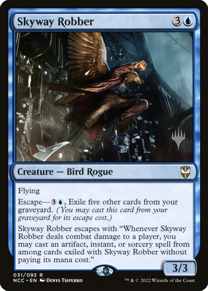 Skyway Robber — New Capenna Commander Promos 31p/75