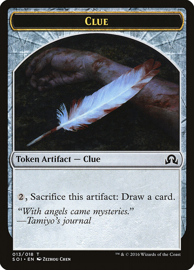 Clue — Shadows over Innistrad Tokens 13/20