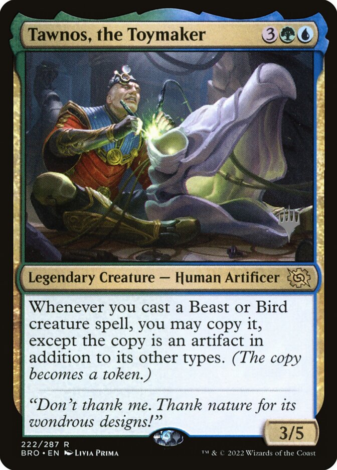 Tawnos, the Toymaker — The Brothers' War Promos 222p/171