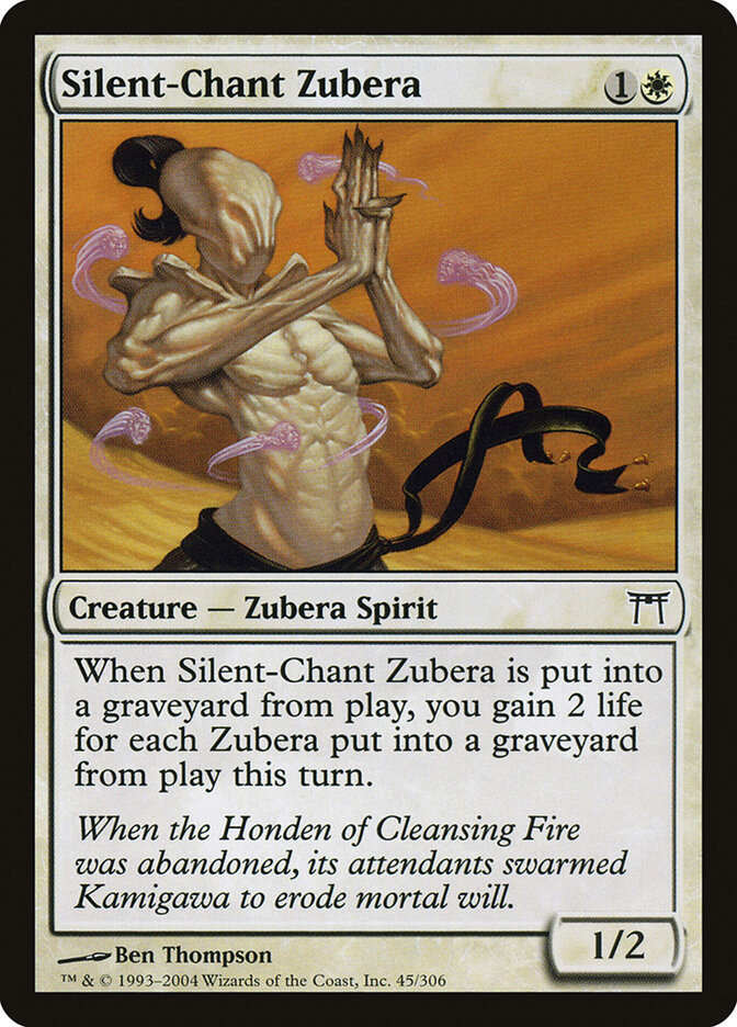 Silent-Chant Zubera — Champions of Kamigawa 45/307