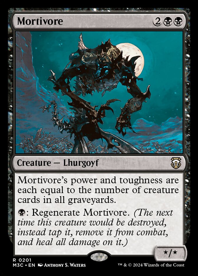 Mortivore — Modern Horizons 3 Commander 201/398