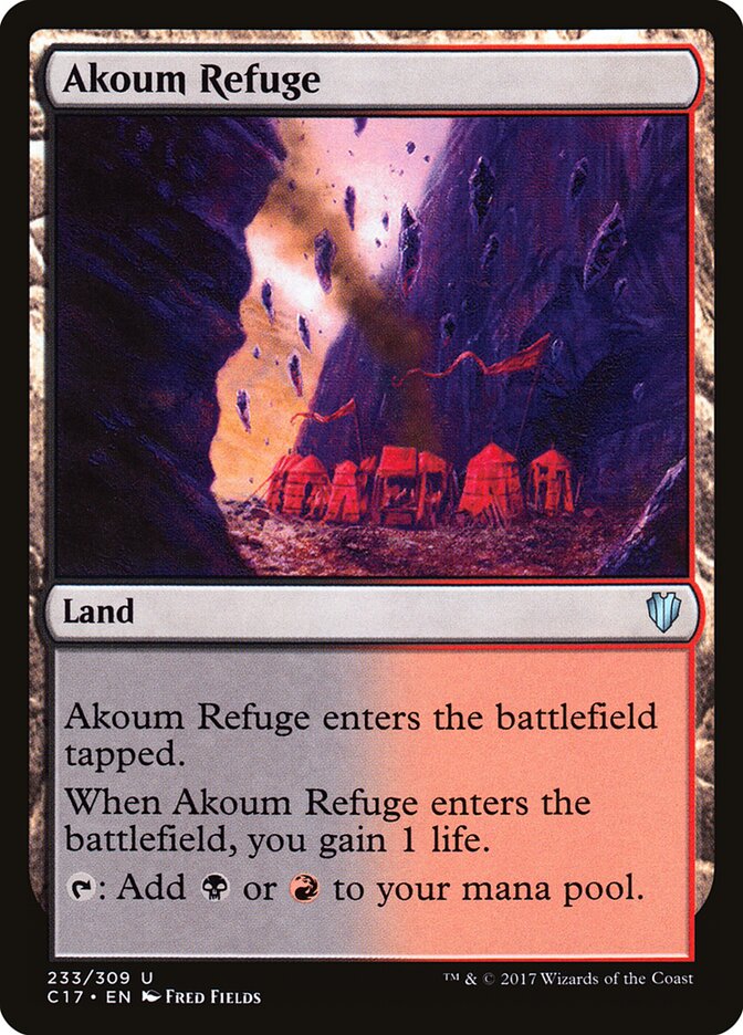 Akoum Refuge — Commander 2017 233/309