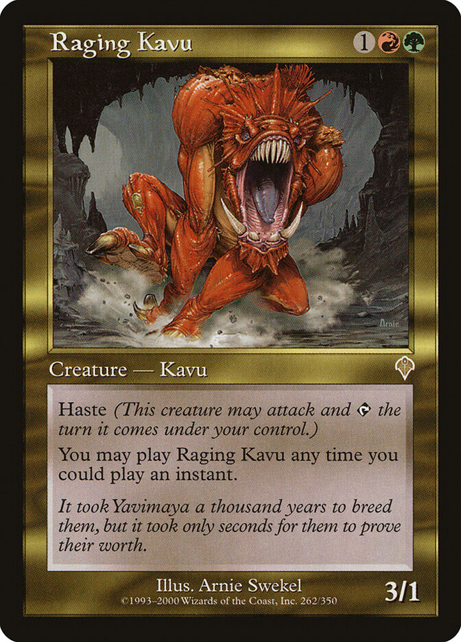 Raging Kavu — Invasion 262/354