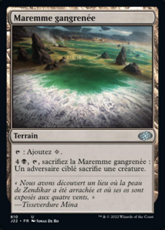Maremme gangrenée — Jumpstart 2022 810/835