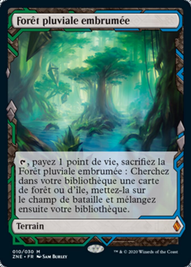 Forêt pluviale embrumée — Zendikar Rising Expeditions 10/30