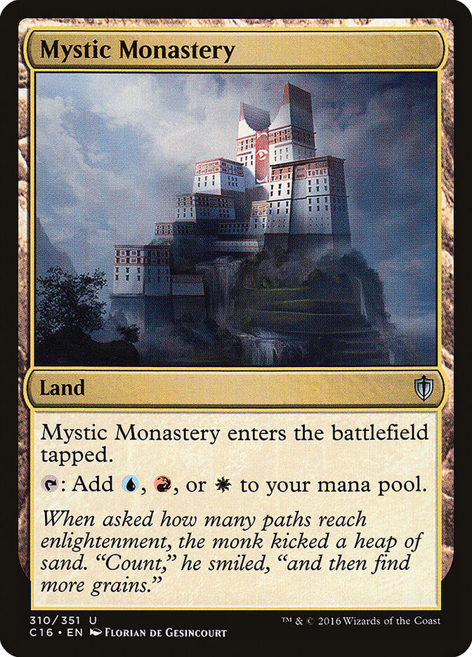 Mystic Monastery — Commander 2016 310/351