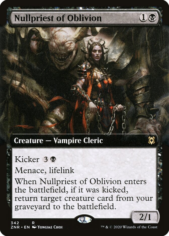 Nullpriest of Oblivion — Zendikar Rising 342/406