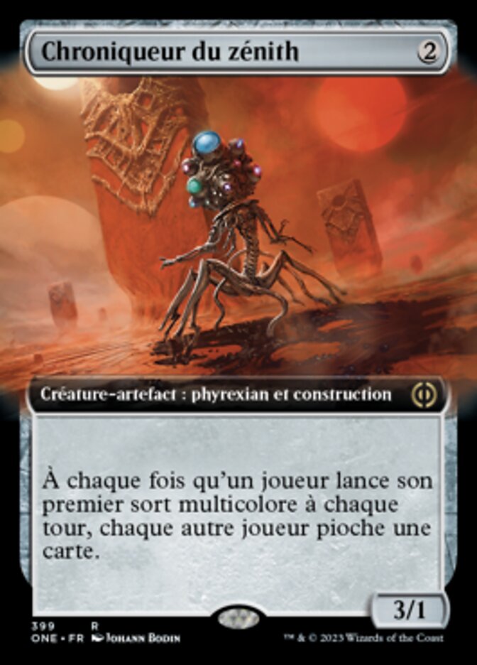 Chroniqueur du zénith — Phyrexia: All Will Be One 399/479