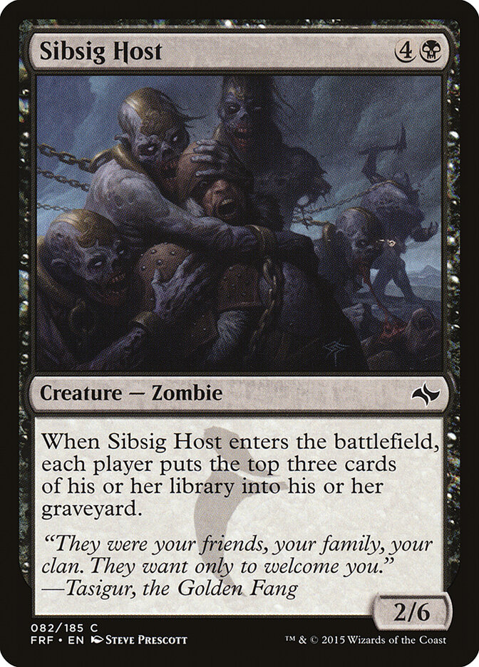 Sibsig Host — Fate Reforged 82/191