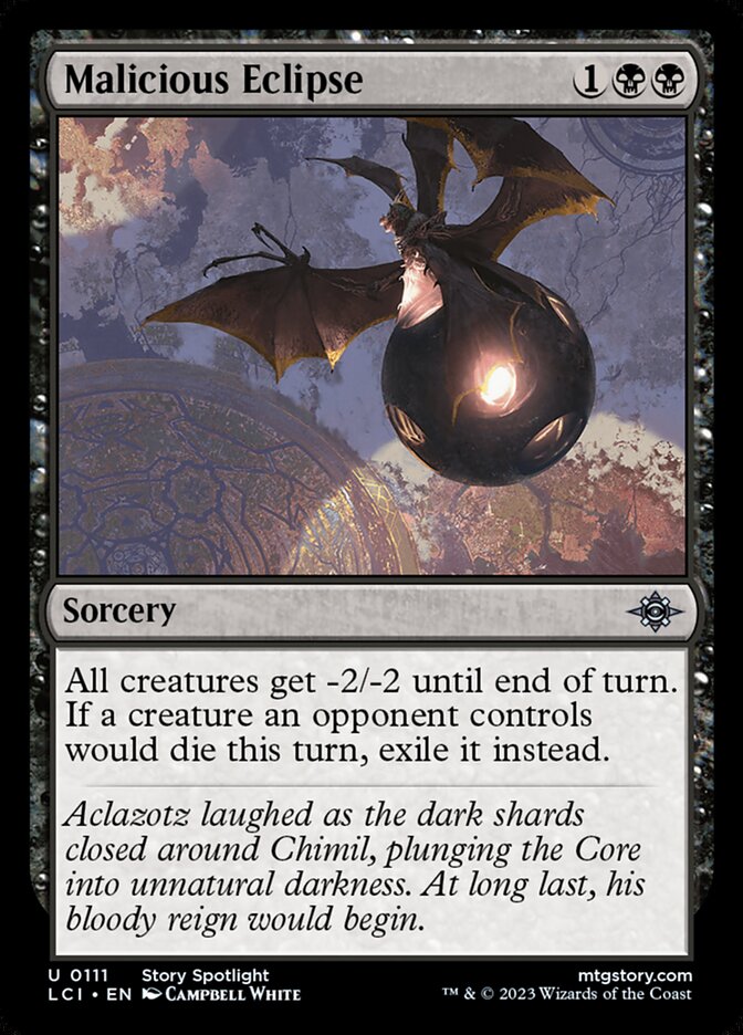 Éclipse malicieuse — The Lost Caverns of Ixalan 111/416