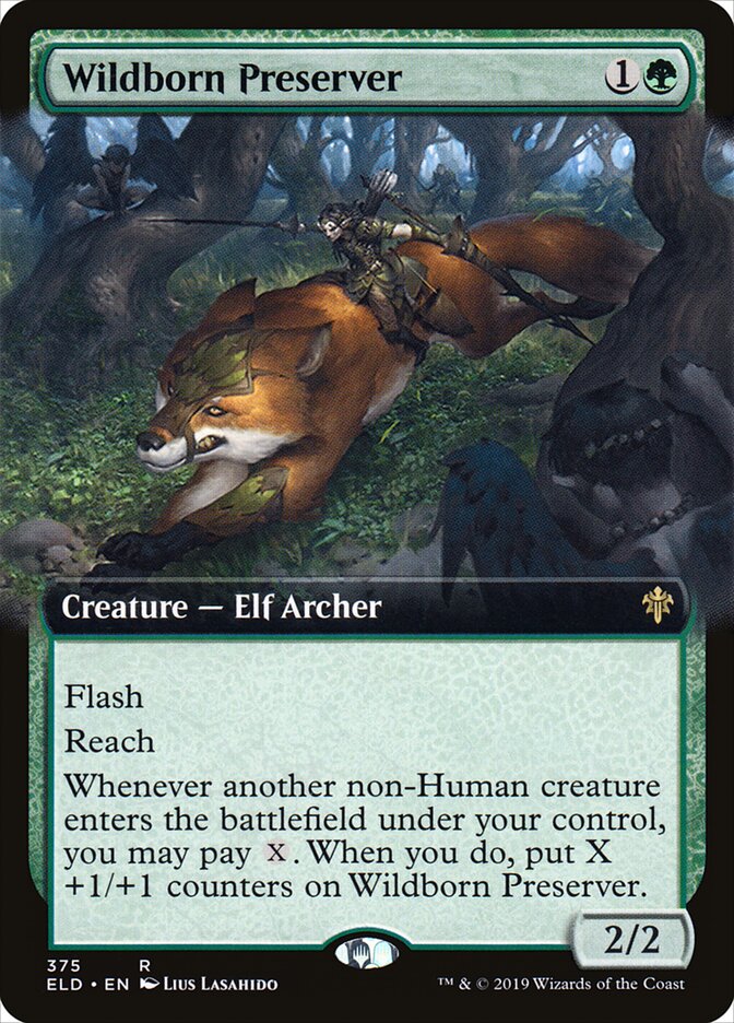 Wildborn Preserver — Throne of Eldraine 375/398