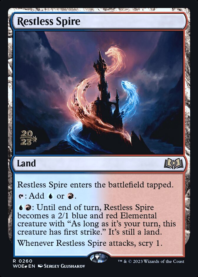 Restless Spire — Wilds of Eldraine Promos 260s/160