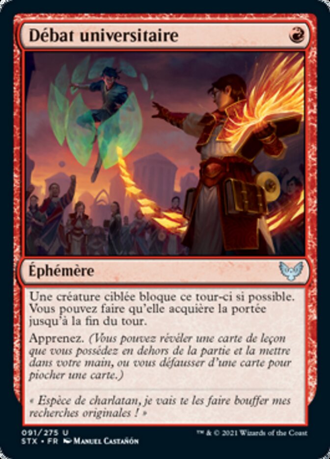 Débat universitaire — Strixhaven: School of Mages 91/393