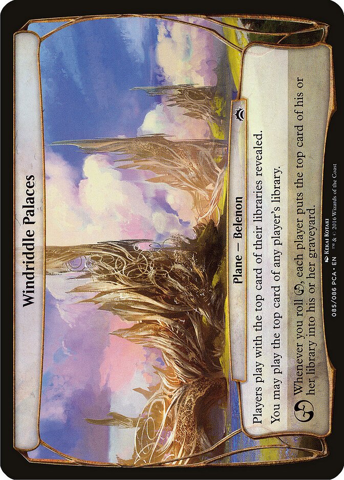 Windriddle Palaces — Planechase Anthology Planes 85/86
