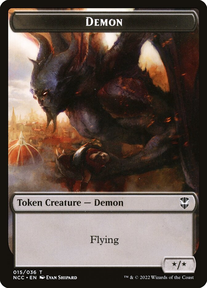 Demon — New Capenna Commander Tokens 15/36