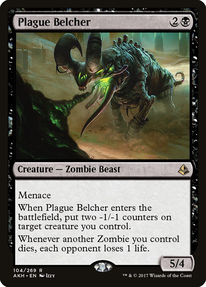 Plague Belcher — Amonkhet 104/287