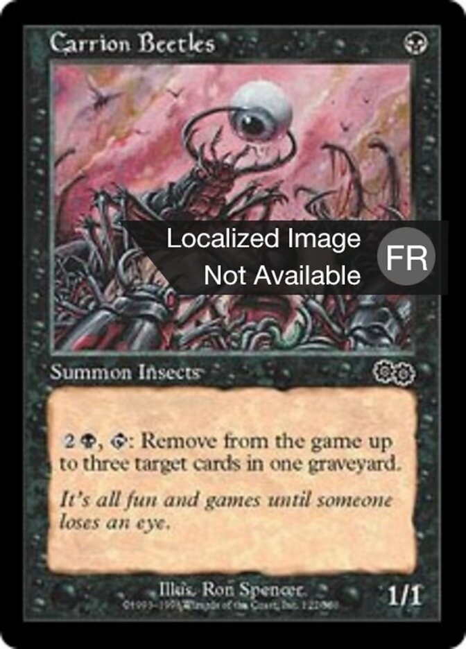 Scarabées charognards — Urza's Saga 122/357
