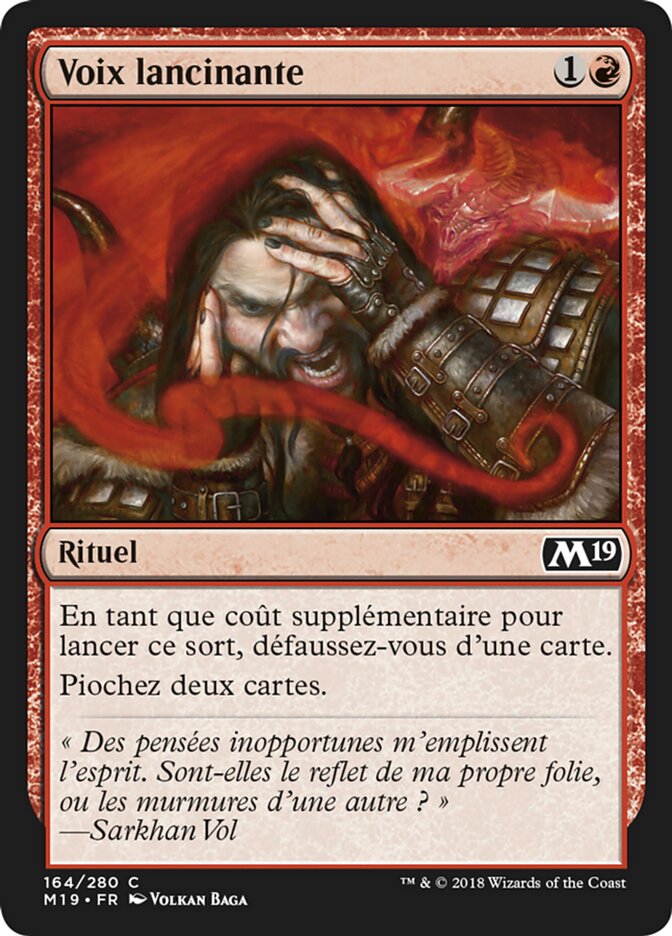 Voix lancinante — Core Set 2019 164/314