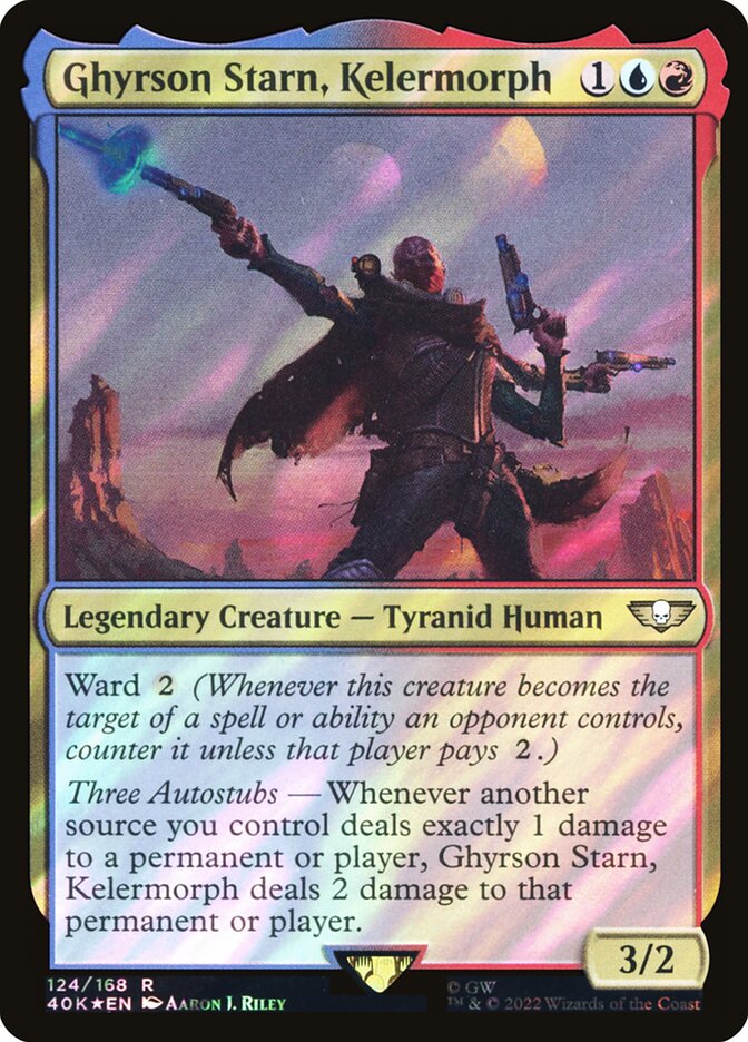 Ghyrson Starn, Kelermorph — Warhammer 40,000 Commander 124★/617