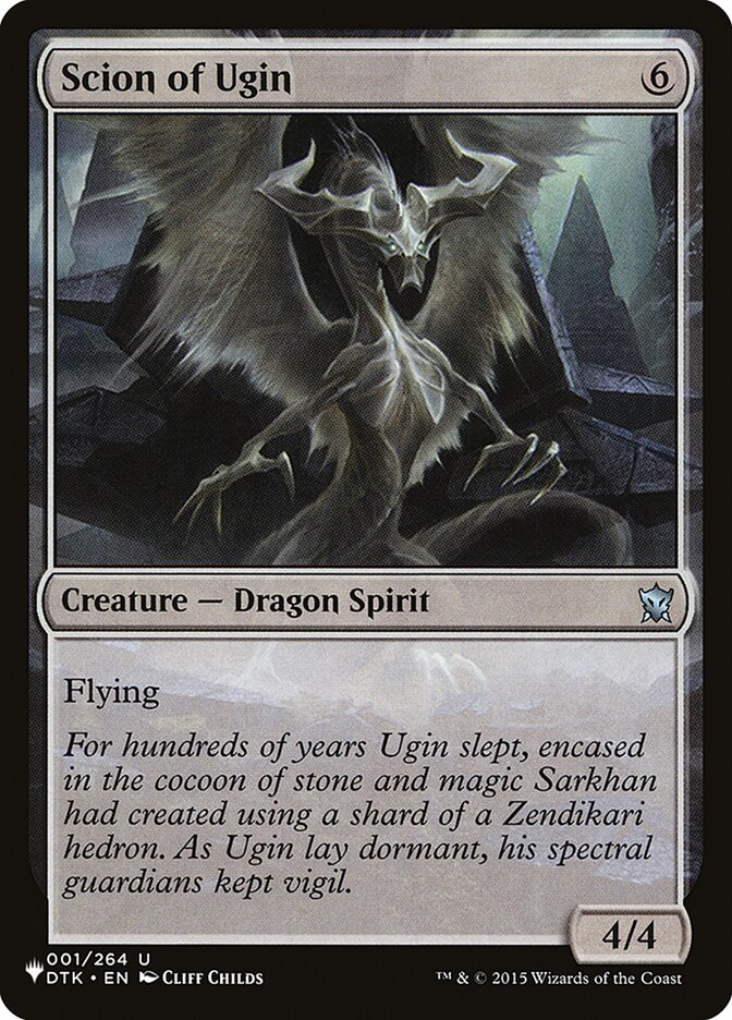 Scion of Ugin — The List DTK-1/5581