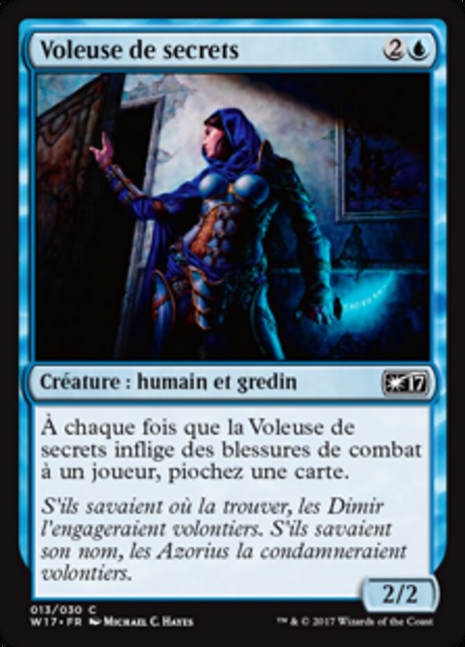 Voleuse de secrets — Welcome Deck 2017 13/30