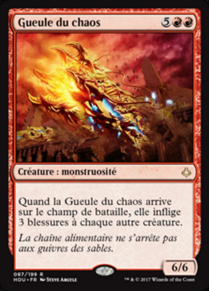 Gueule du chaos — Hour of Devastation 87/209