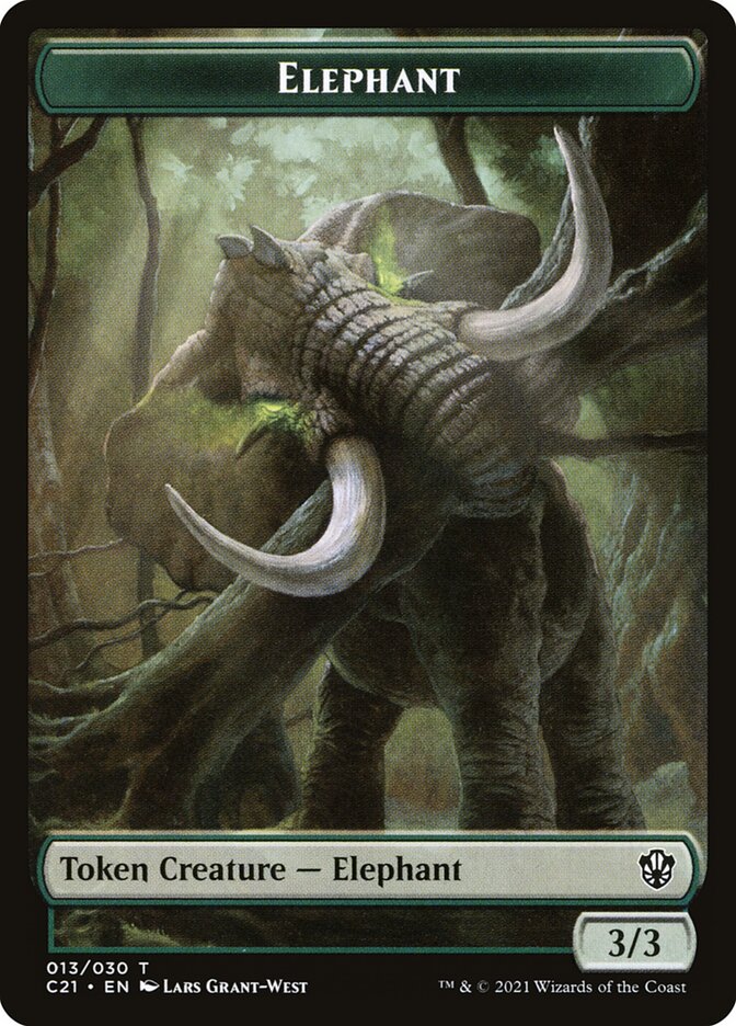 Elephant — Commander 2021 Tokens 13/30