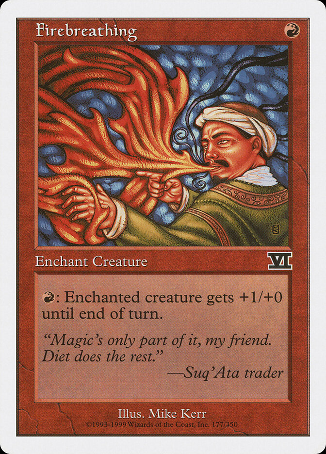 Firebreathing — Classic Sixth Edition 177/351