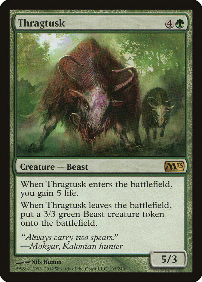 Thragtusk — Magic 2013 193/249
