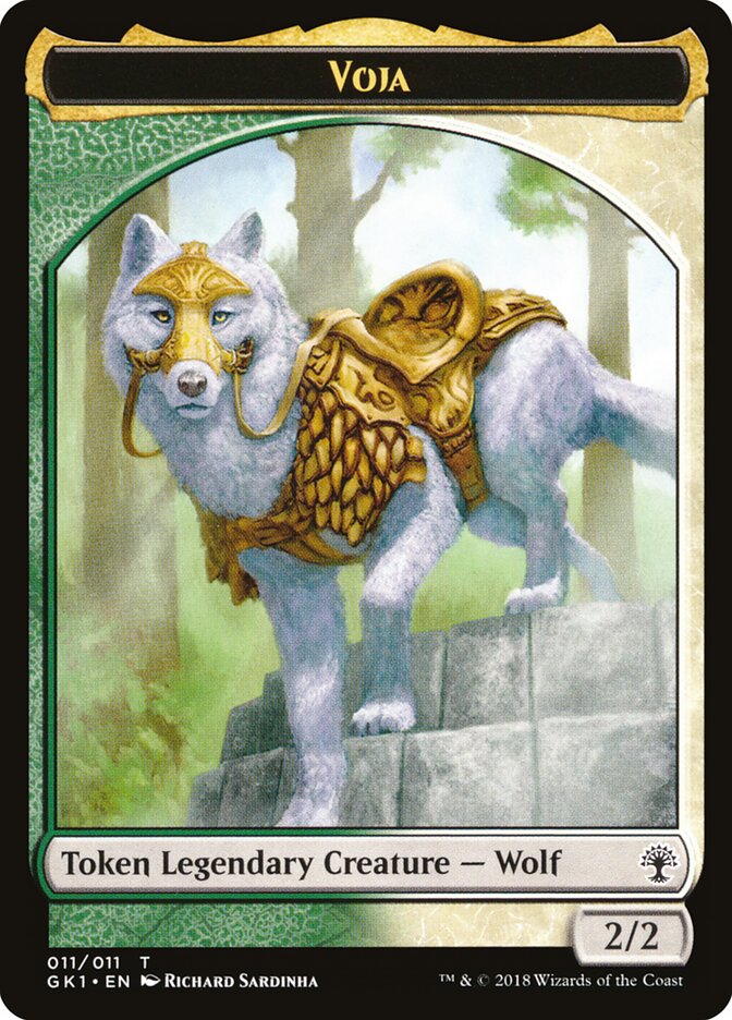 Voja // Saproling — GRN Guild Kit Tokens 11/10