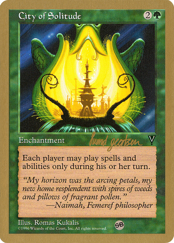 City of Solitude — World Championship Decks 1997 sg102sb/131