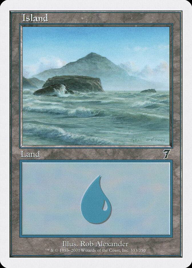 Island — Seventh Edition 333/708