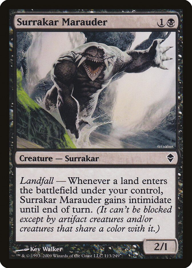 Surrakar Marauder — Zendikar 113/269
