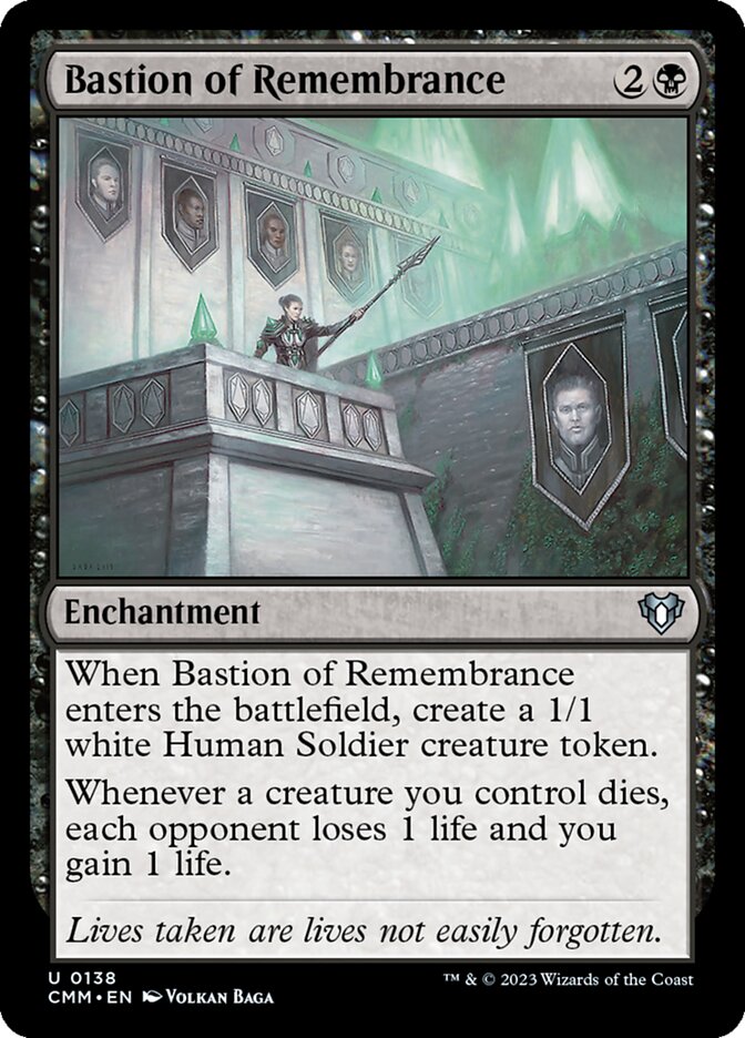 Bastion of Remembrance — Commander Masters 138/1067