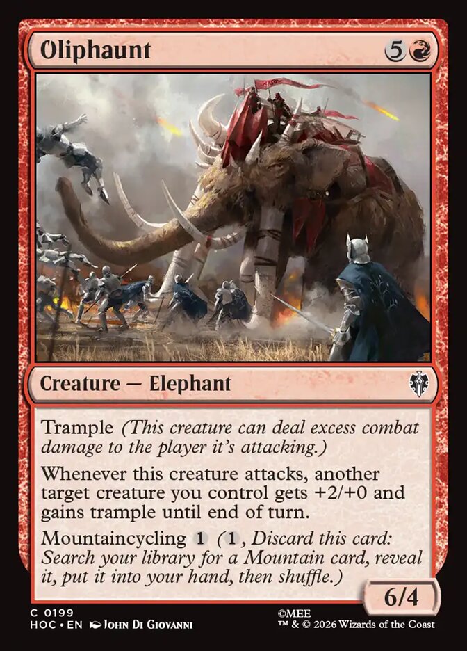 Oliphaunt — The Hobbit Eternal 199/158