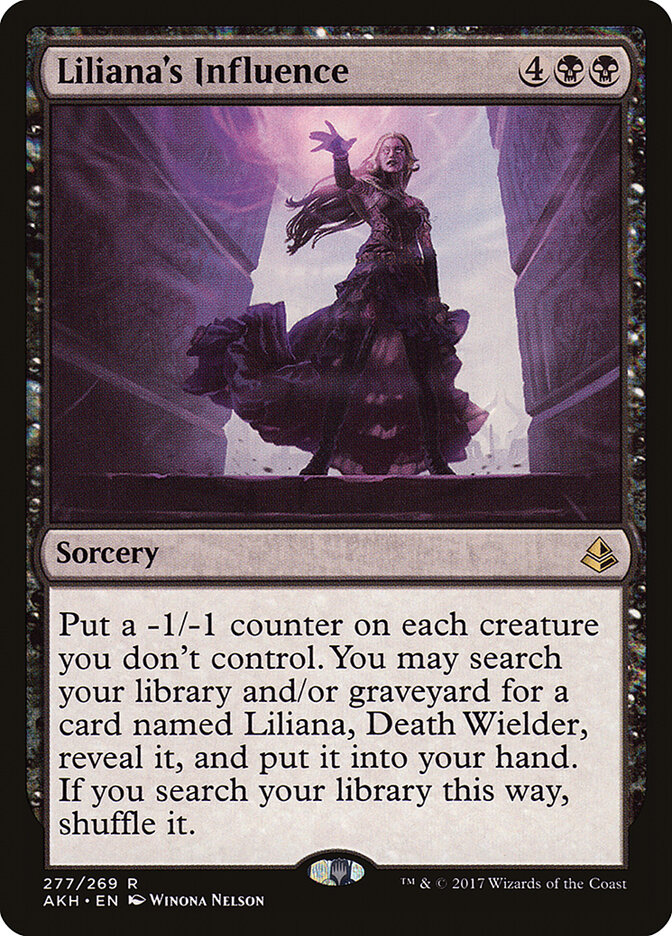 Liliana's Influence — Amonkhet 277/287